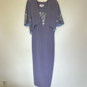 Vintage Ela Designe hand painted dress. Size XS.